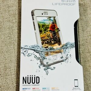 LifeProof NÜÜD Case for iPhone 6s Plus - White and Gray